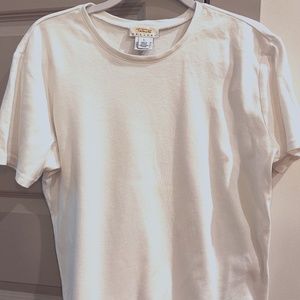Talbots crew neck cotton T-Shirt size L